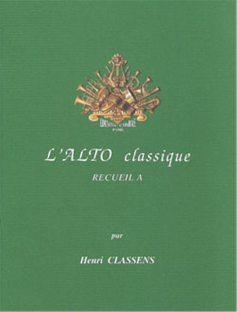 L'Alto classique Vol.A