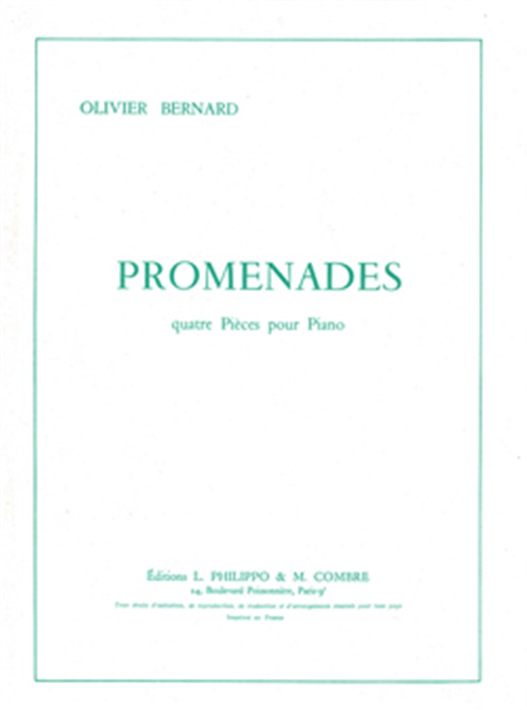Promenades (4 pièces)