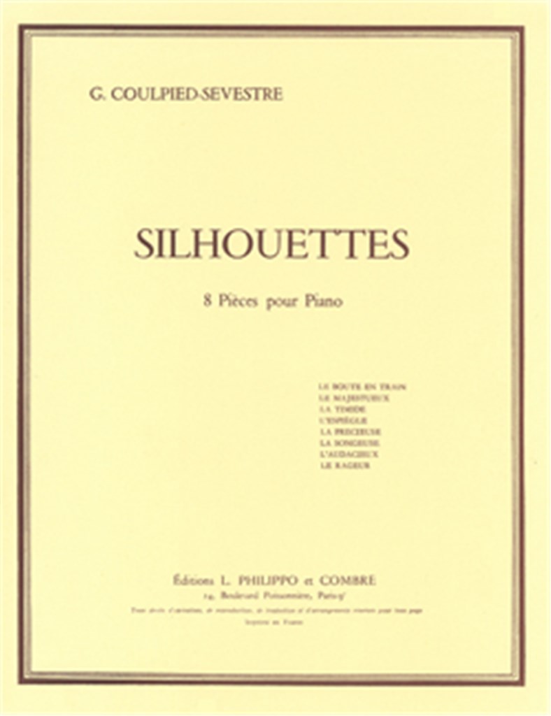 Silhouettes (8 pièces)