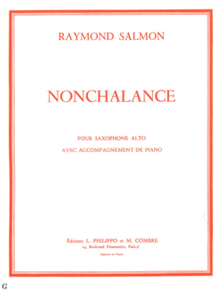 Nonchalance