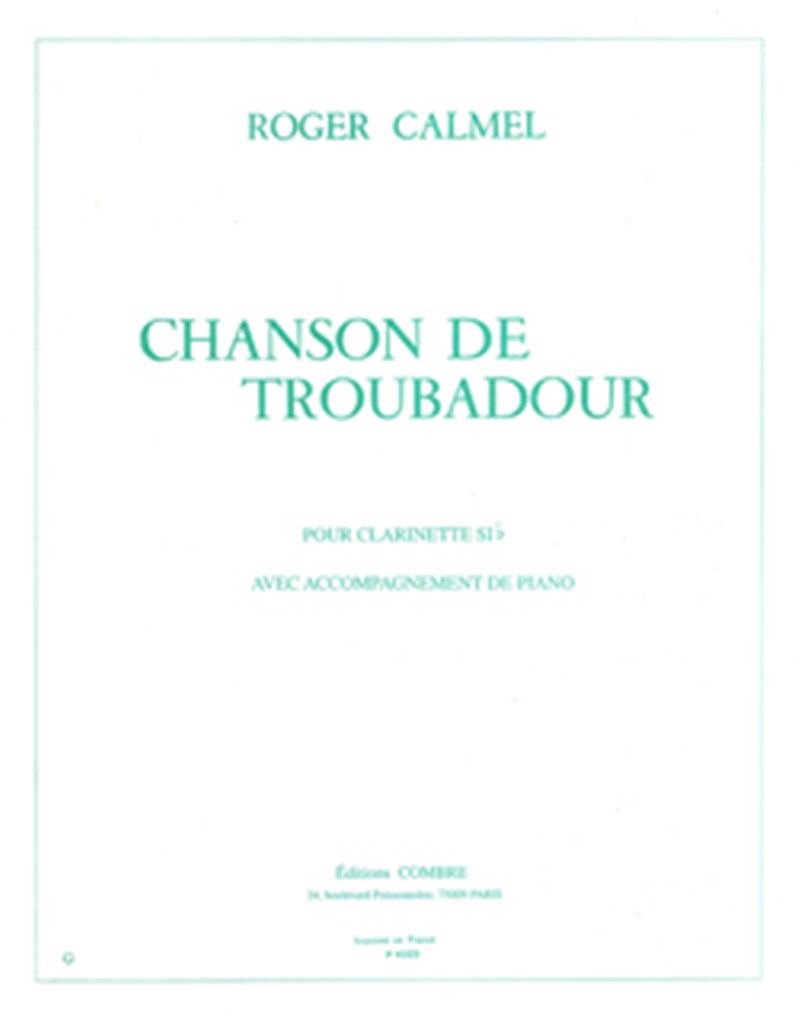 Chanson de troubadour