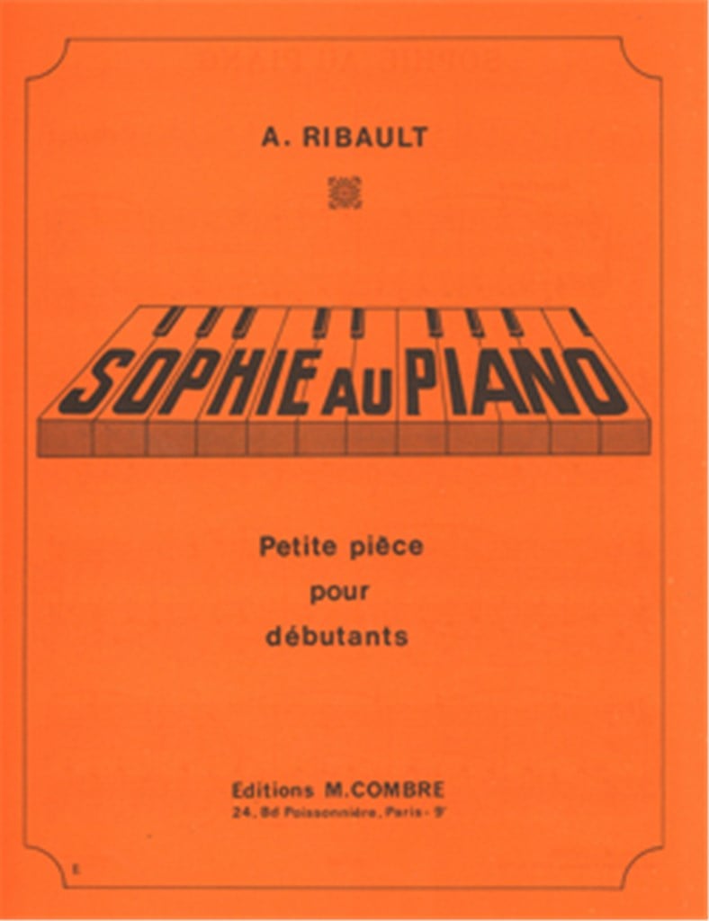 Sophie au piano