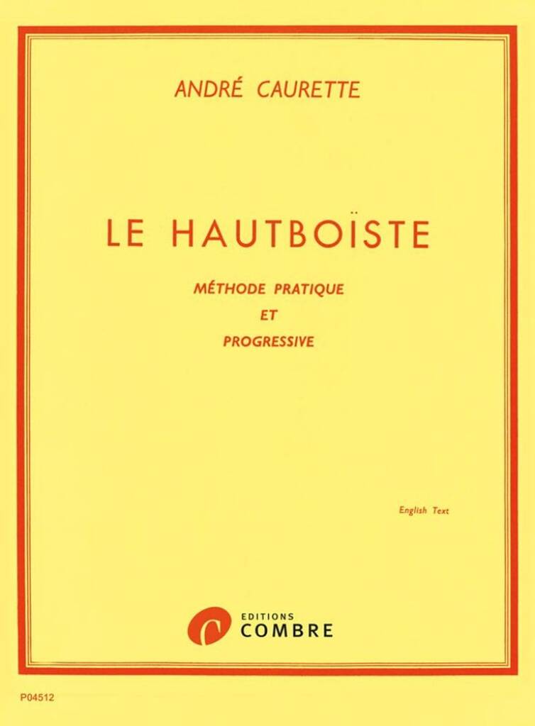 Le Hautboïste - méthode
