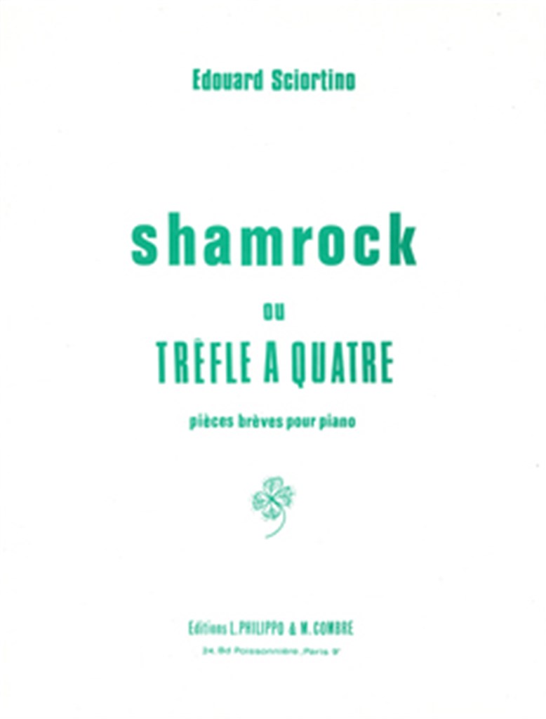 Shamrock ou trèfle à quatre Op.13