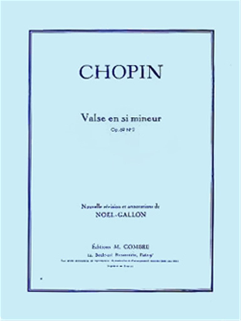 Valse Op.69 n°2 en si m.
