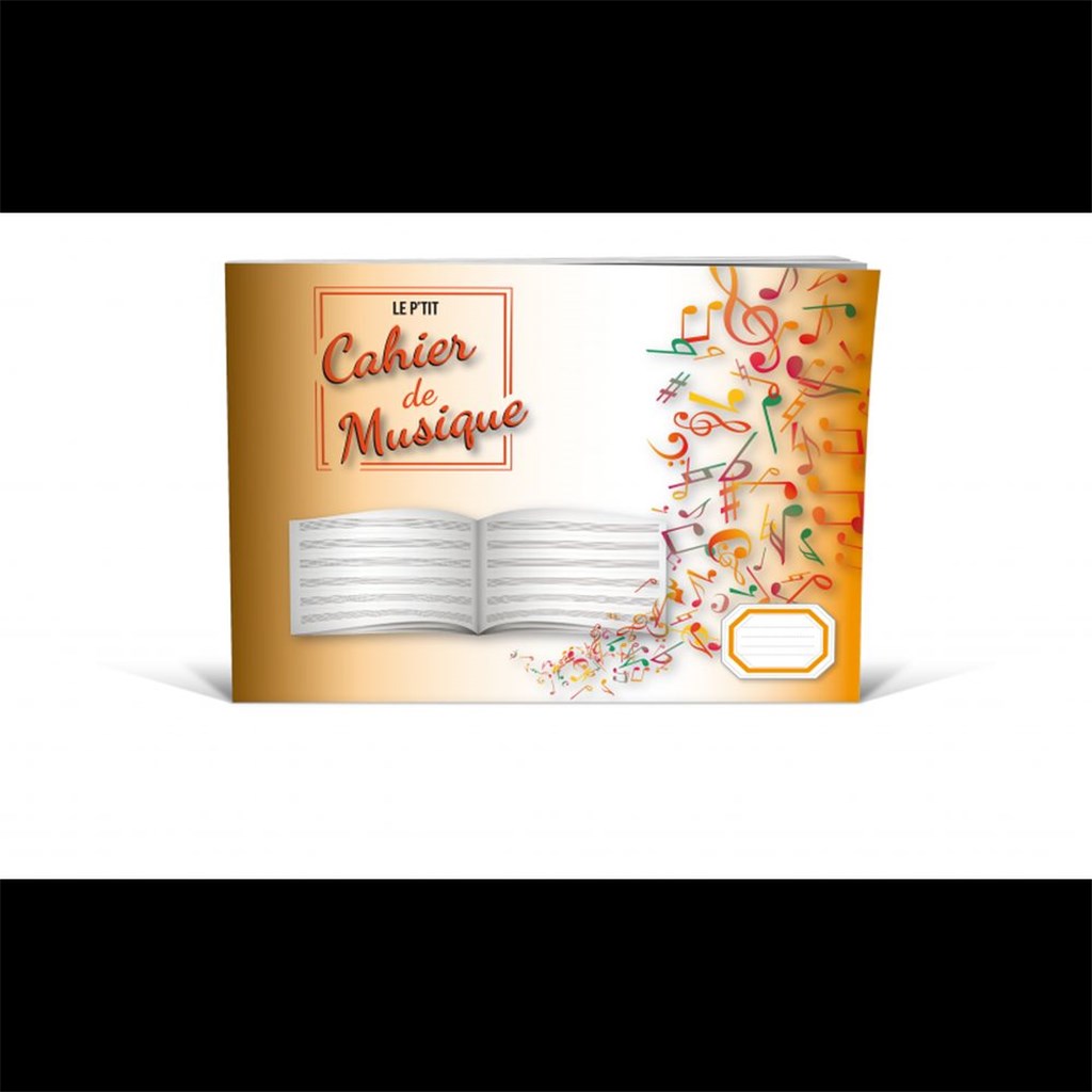 Cahier De Musique 6 Portees