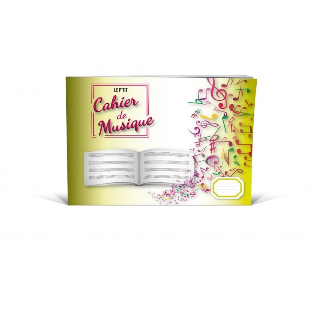 Cahier De Musique 4 Portees
