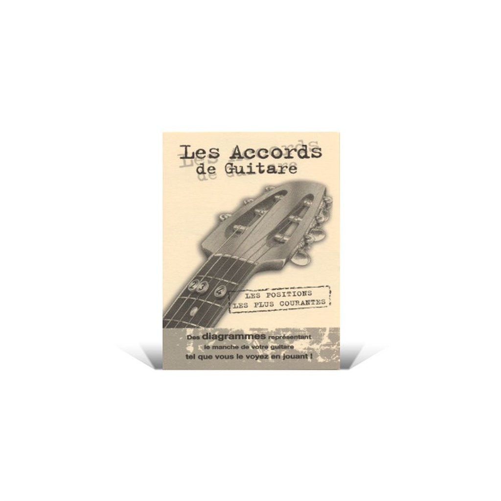 Pack 20x Mini Dictionnaire D'Accords Guitare