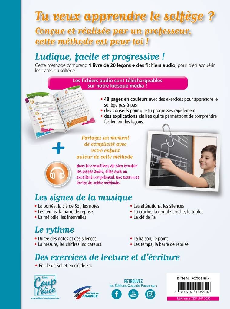 P'tit Coup de pouce débutant Solfège