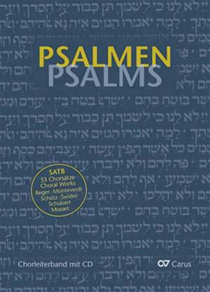 Psalms. Choral Collection For Mixed Voices