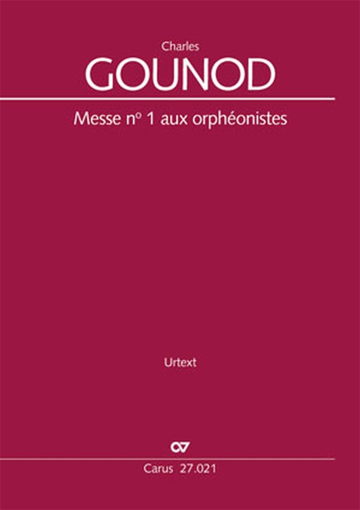 Messe No 1 Aux Orphéonistes