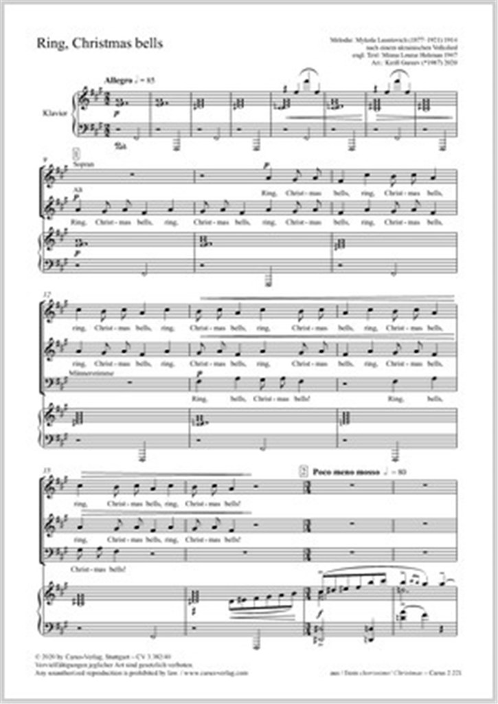 Ring, Christmas bells
