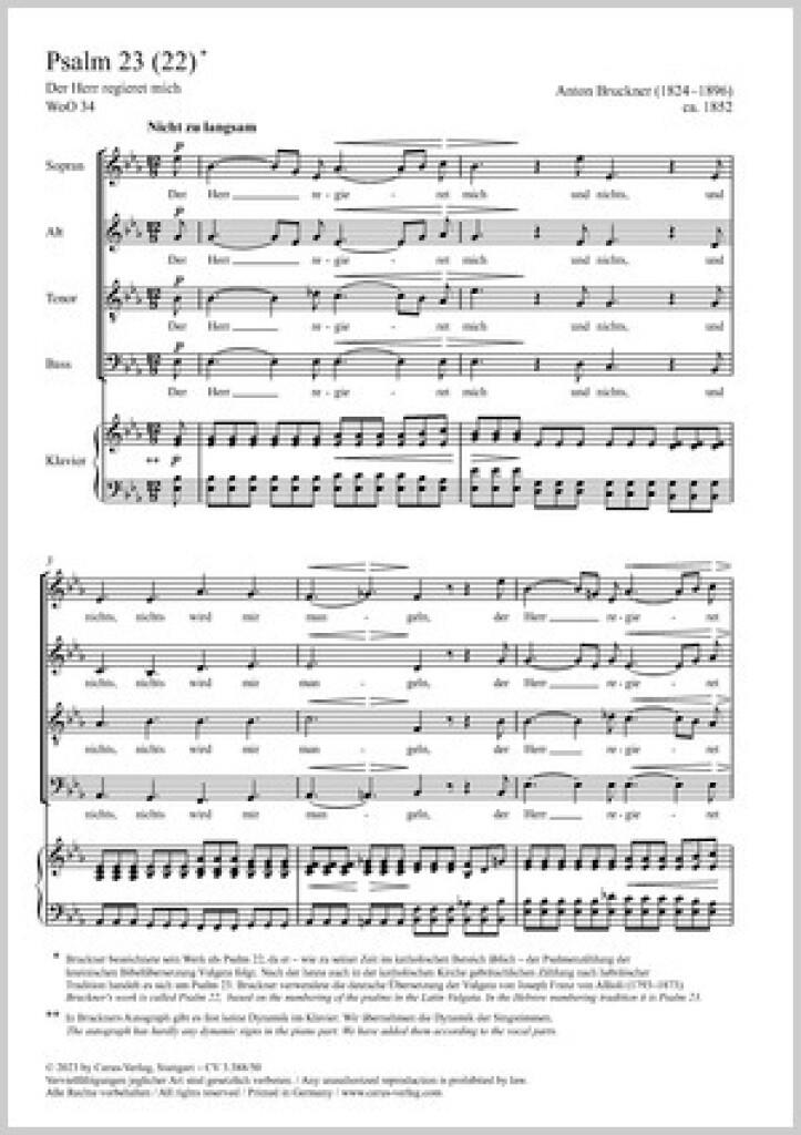 Psalm 23 (22 nach Vulgata)
