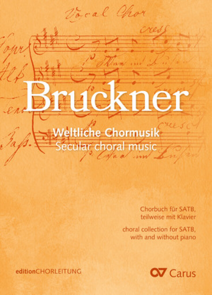 Choral collection Bruckner. Secular choral music