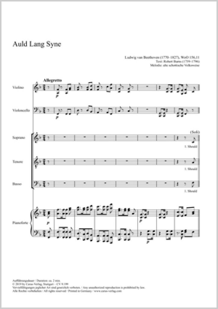 Auld Lang Syne