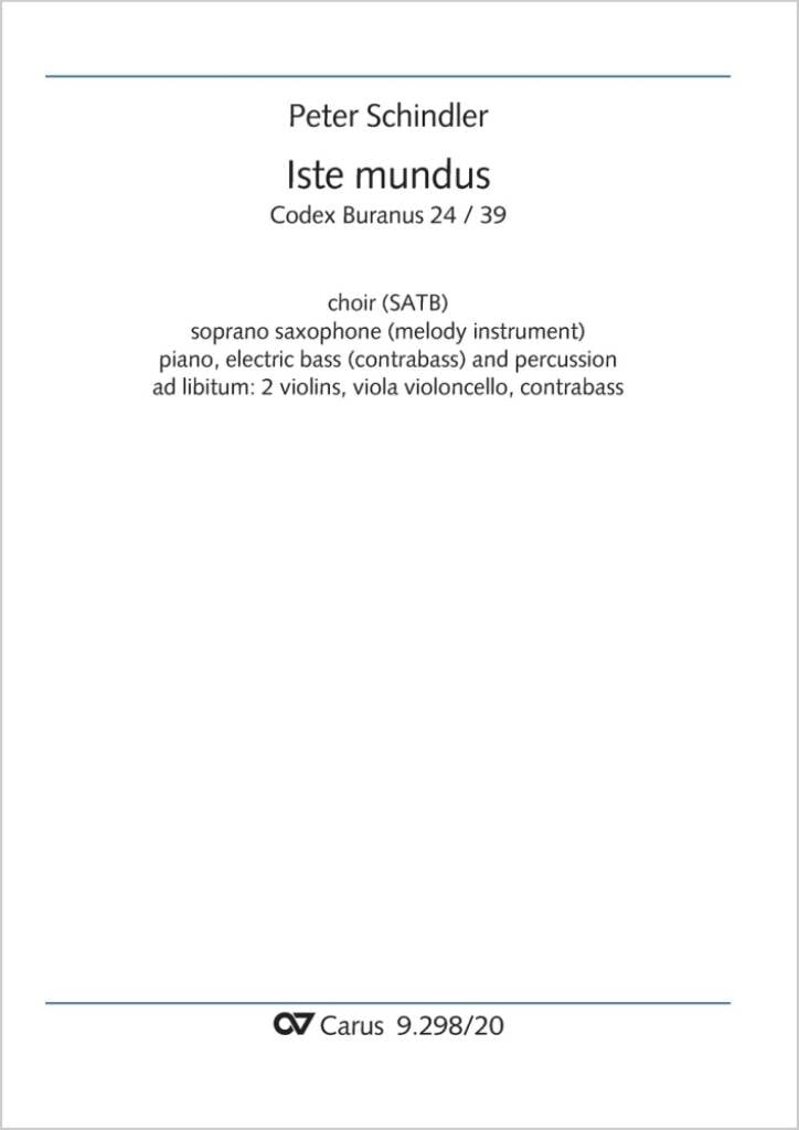 Iste mundus - D minor