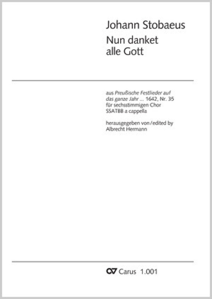 Nun danket alle Gott