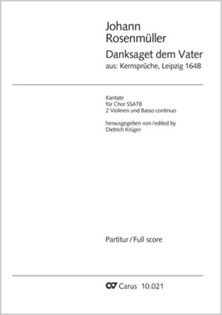Danksaget dem Vater