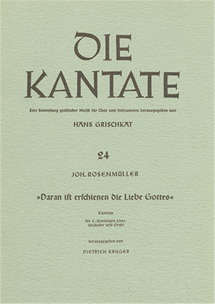 Daran ist erschienen die Liebe Gottes