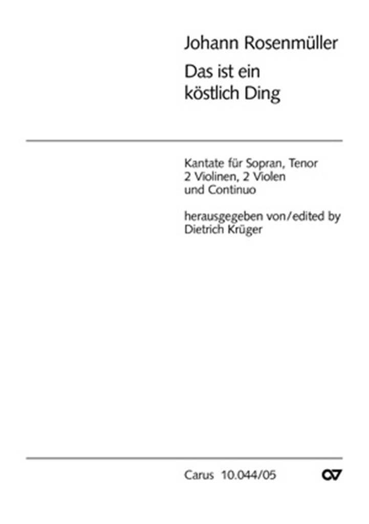 Das ist ein kostlich Ding