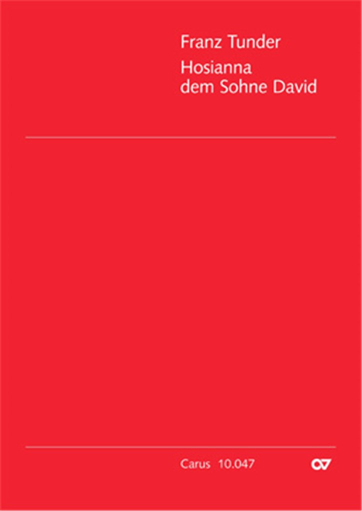 Hosianna dem Sohne Davids