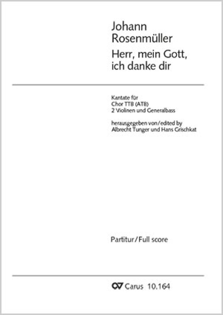 Herr, mein Gott, ich danke dir