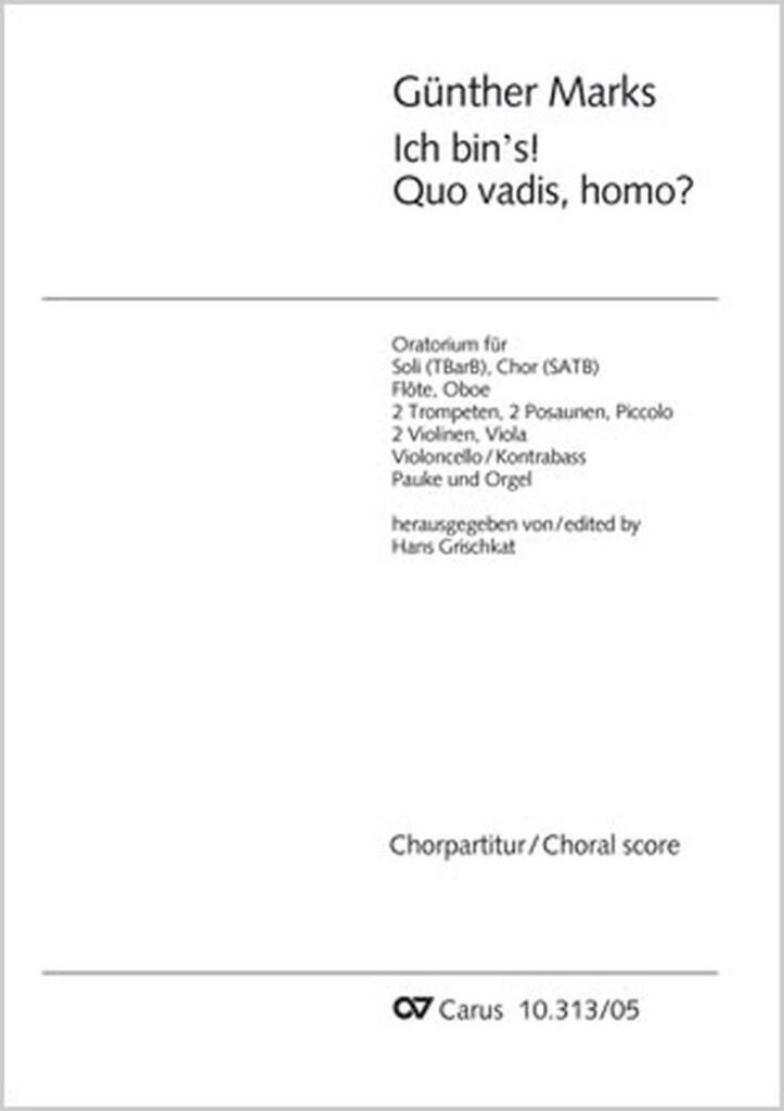 Ich bin Quo vadis, homo