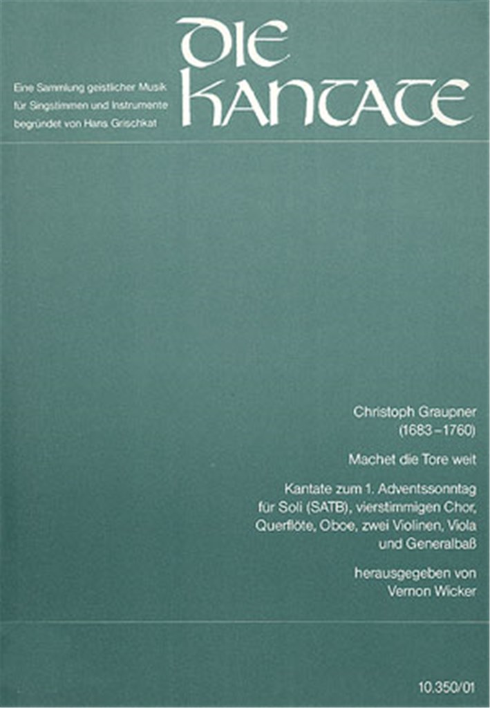 Machet die Tore weit GWV