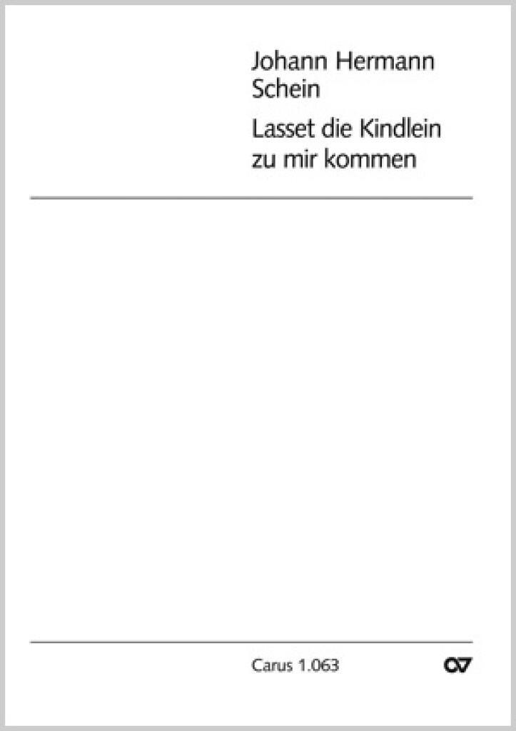 Lasset die Kindlein zu mir kommen