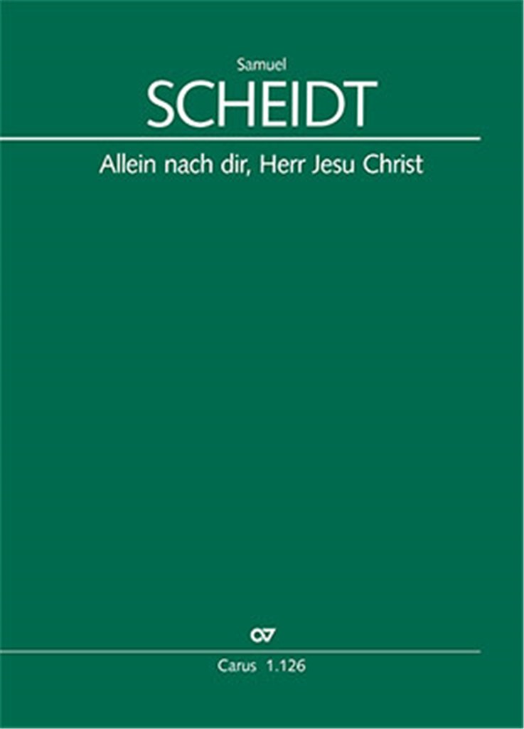Allein nach dir, Herr Jesu Christ
