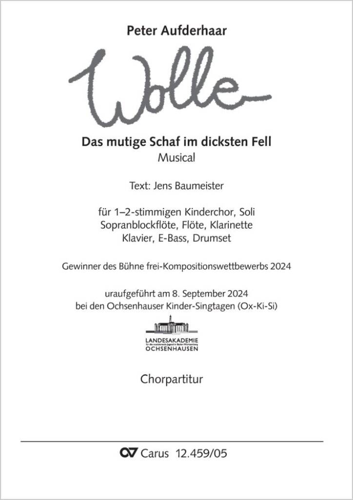 Wolle. Das mutige Schaf im dicksten Fell