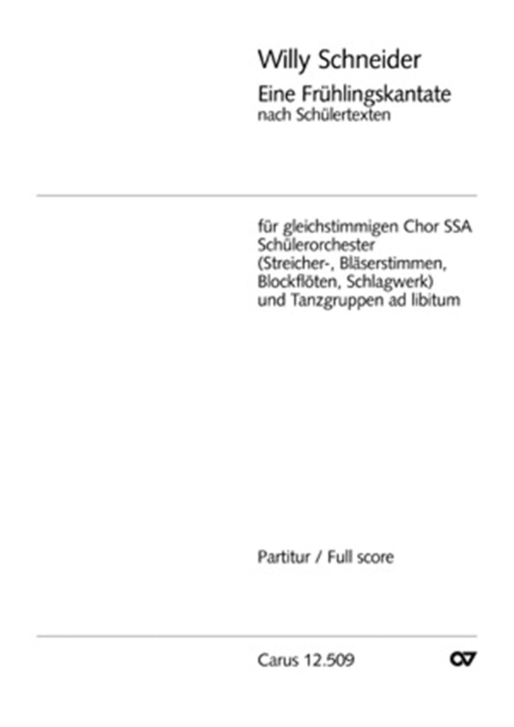 Frühlingskantate