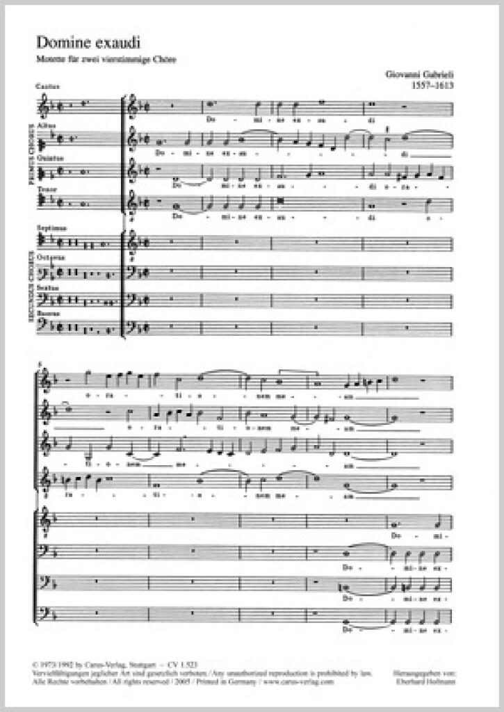 Domine exaudi orationem
