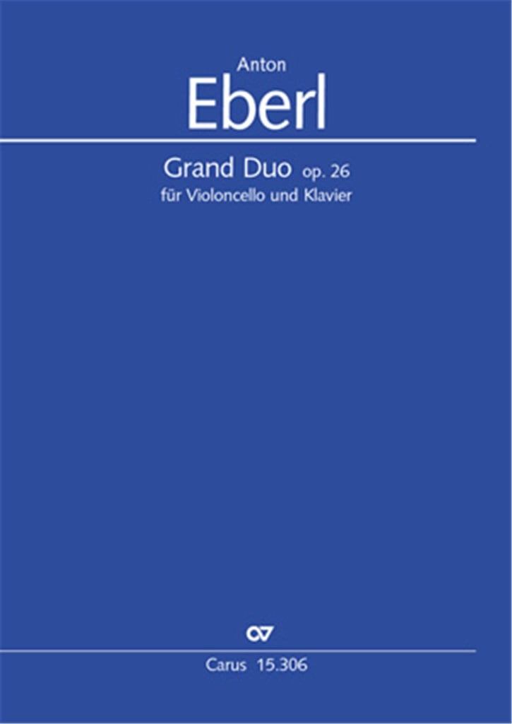 Grand Duo für Violoncello und Klavier