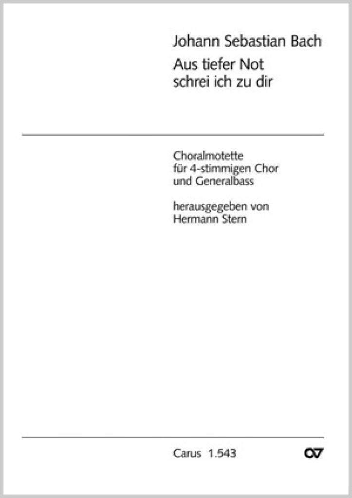 Aus tiefer Not schrei ich zu dir