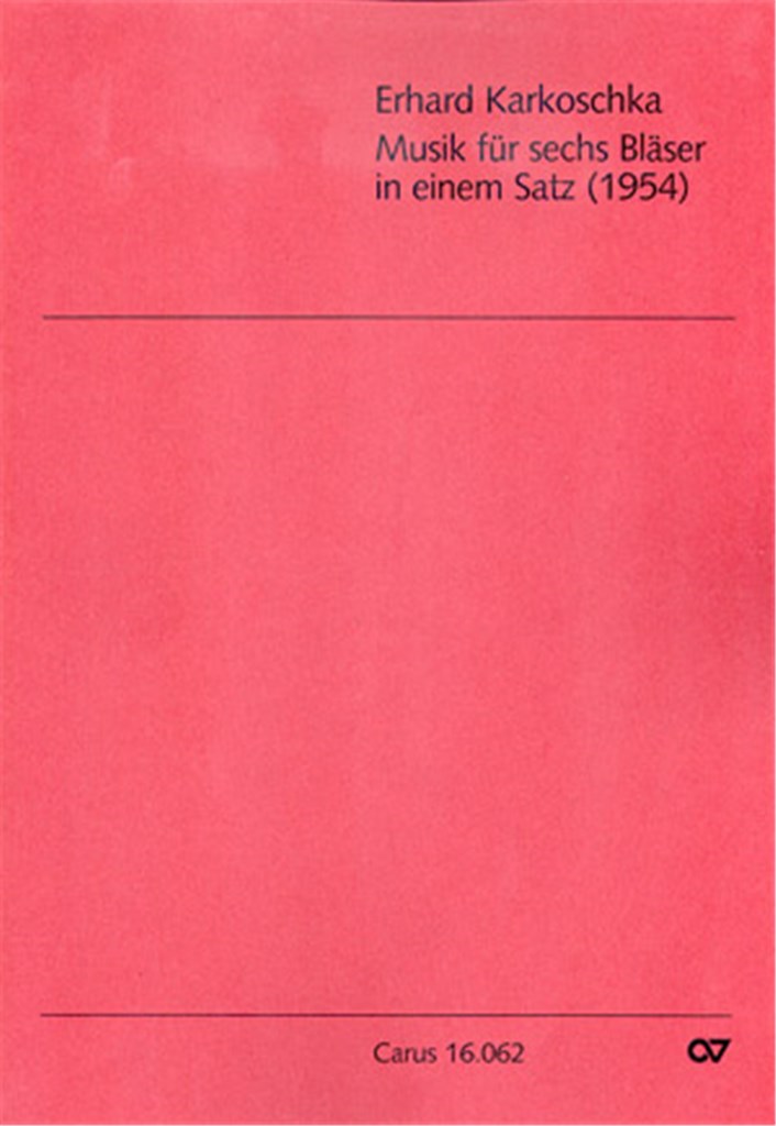 Musik für sechs Bläser