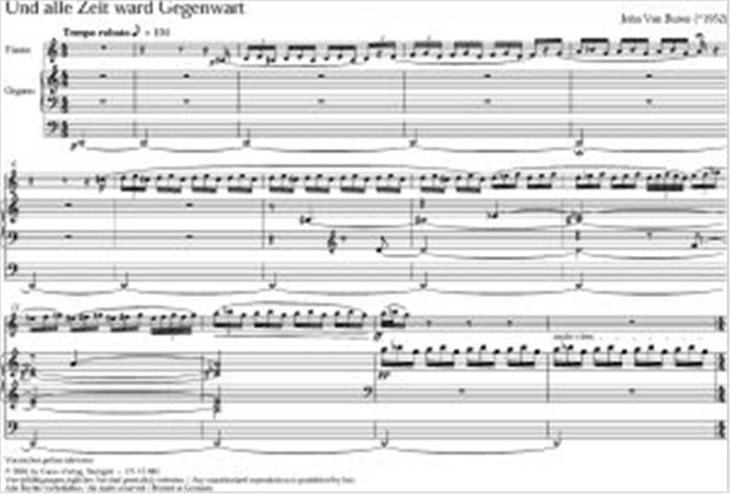 Und alle Zeit ward Gegenwart