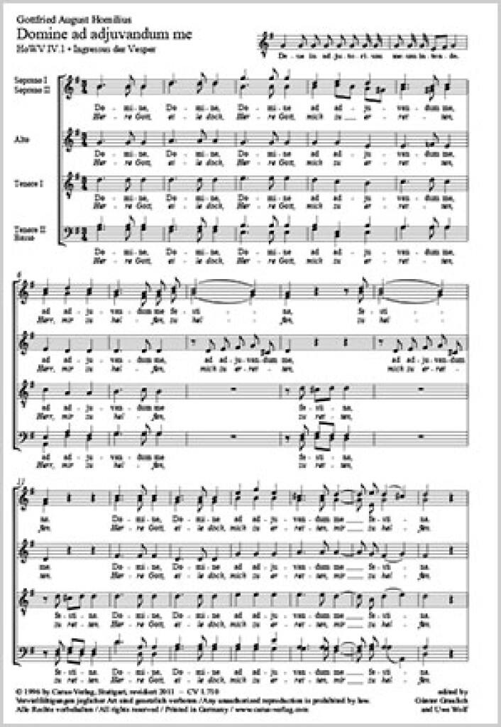 Domine ad adiuvandum me- Deo dicamus gratias