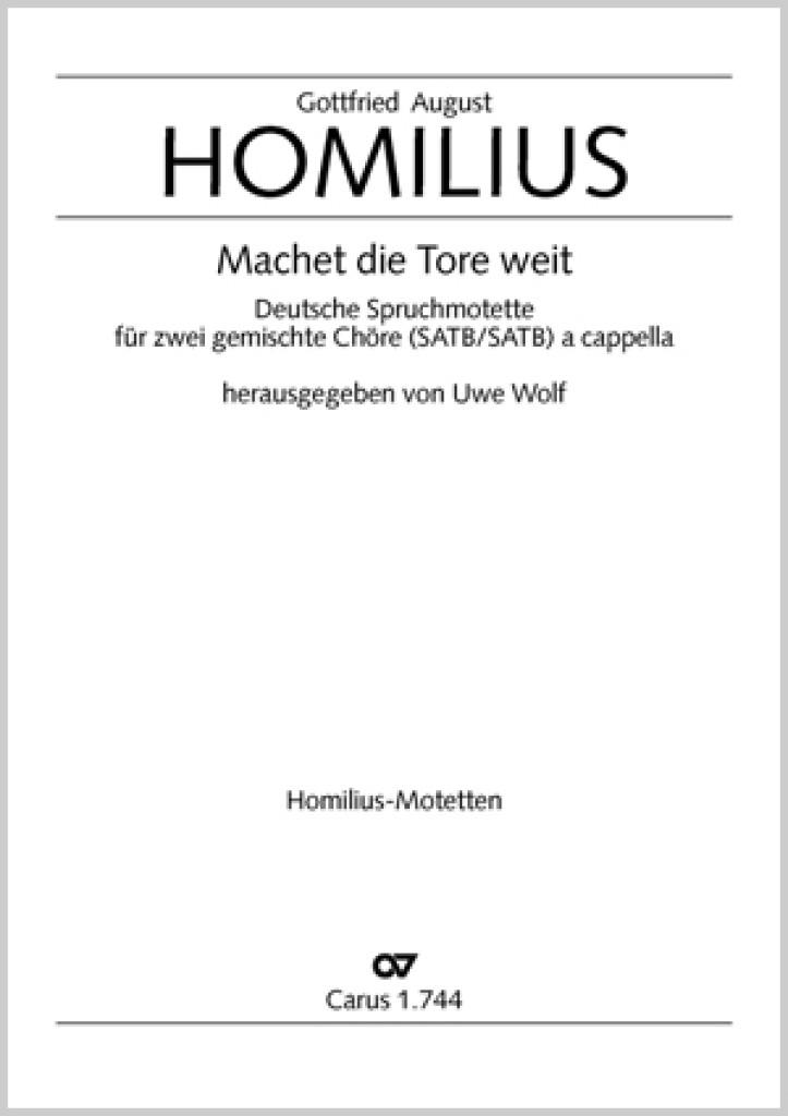 Machet die Tore weit
