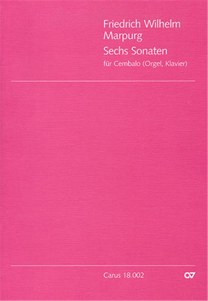 Marpurg: Sechs Sonaten [1756]