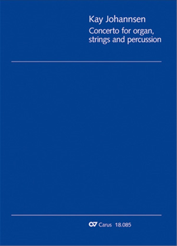 Concerto for organ, strings and percussion