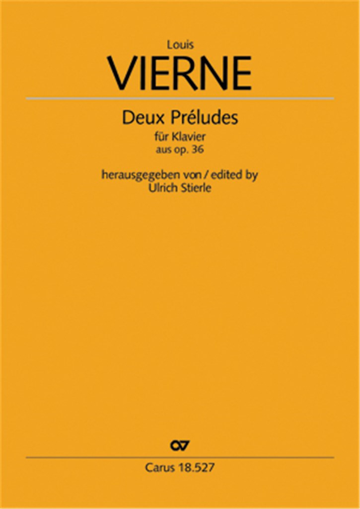 Vierne: Deux Préludes pour le Piano aus op. 36