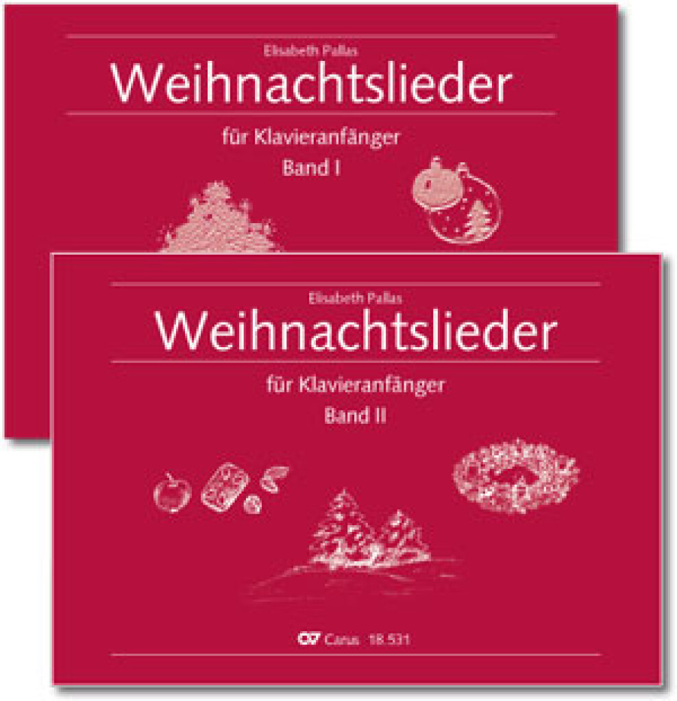 Weihnachtslieder für Klavieranfänger II