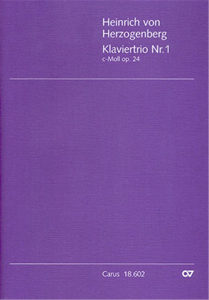 Klaviertrio Nr. 1 in c