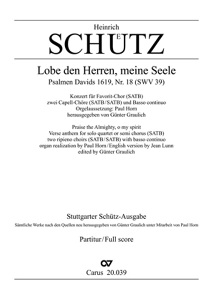 Lobe den Herren, meine Seele