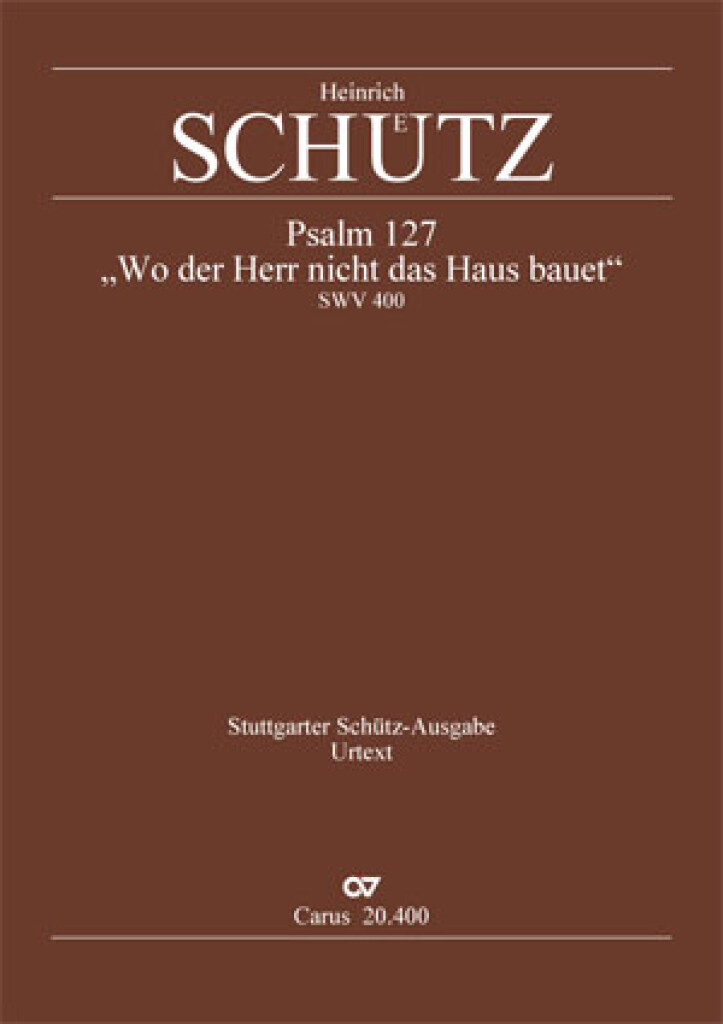 Wo der Herr nicht das Haus bauet