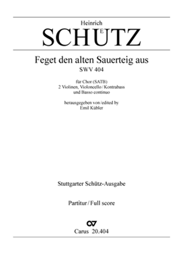Feget den alten Sauerteig aus