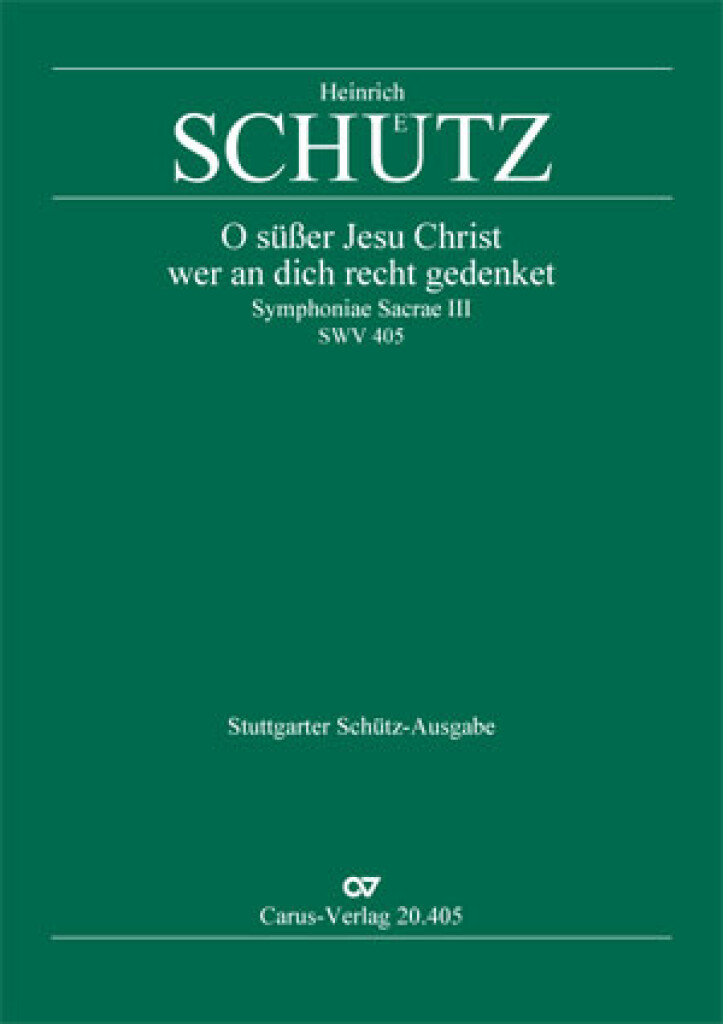 O süßer Jesu Christ, wer an dich