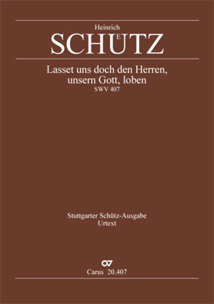 Lasset uns doch den Herren, unsern Gott