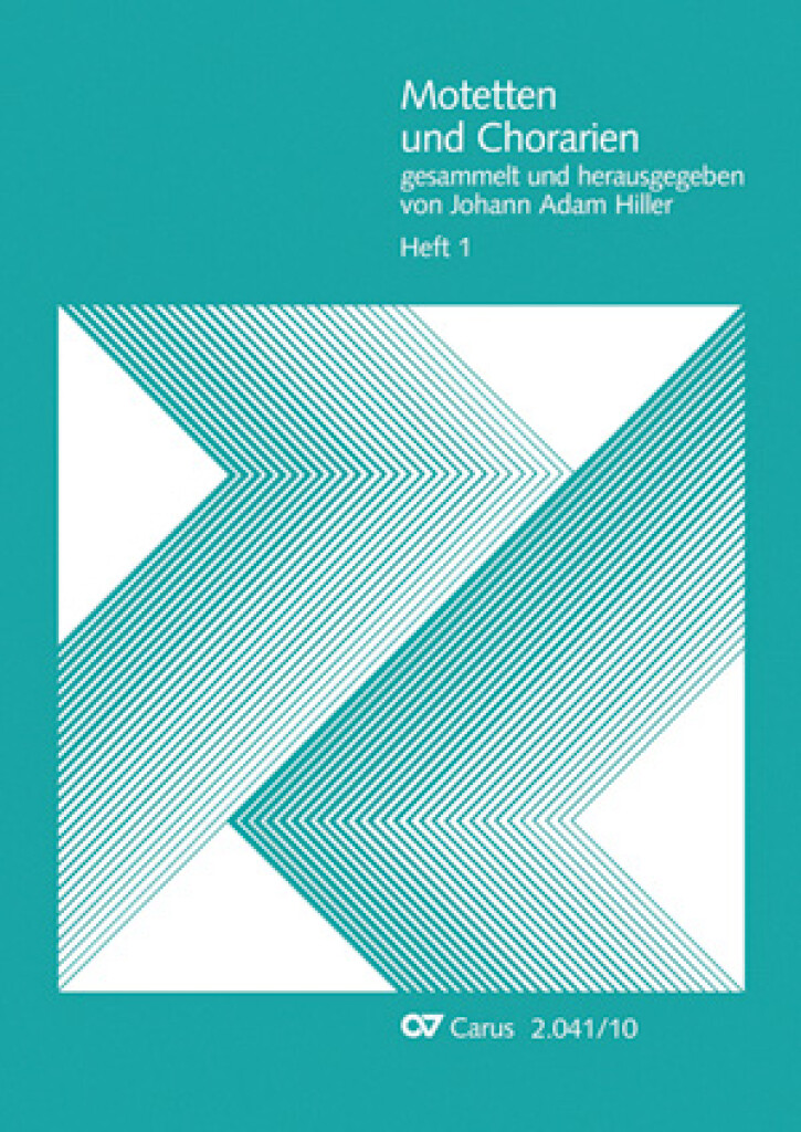 Motetten und Chorarien, Heft 1